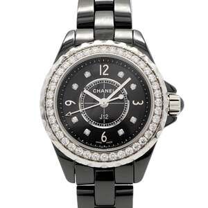 Chanel J12 H2571 Black Dial Women's Watch